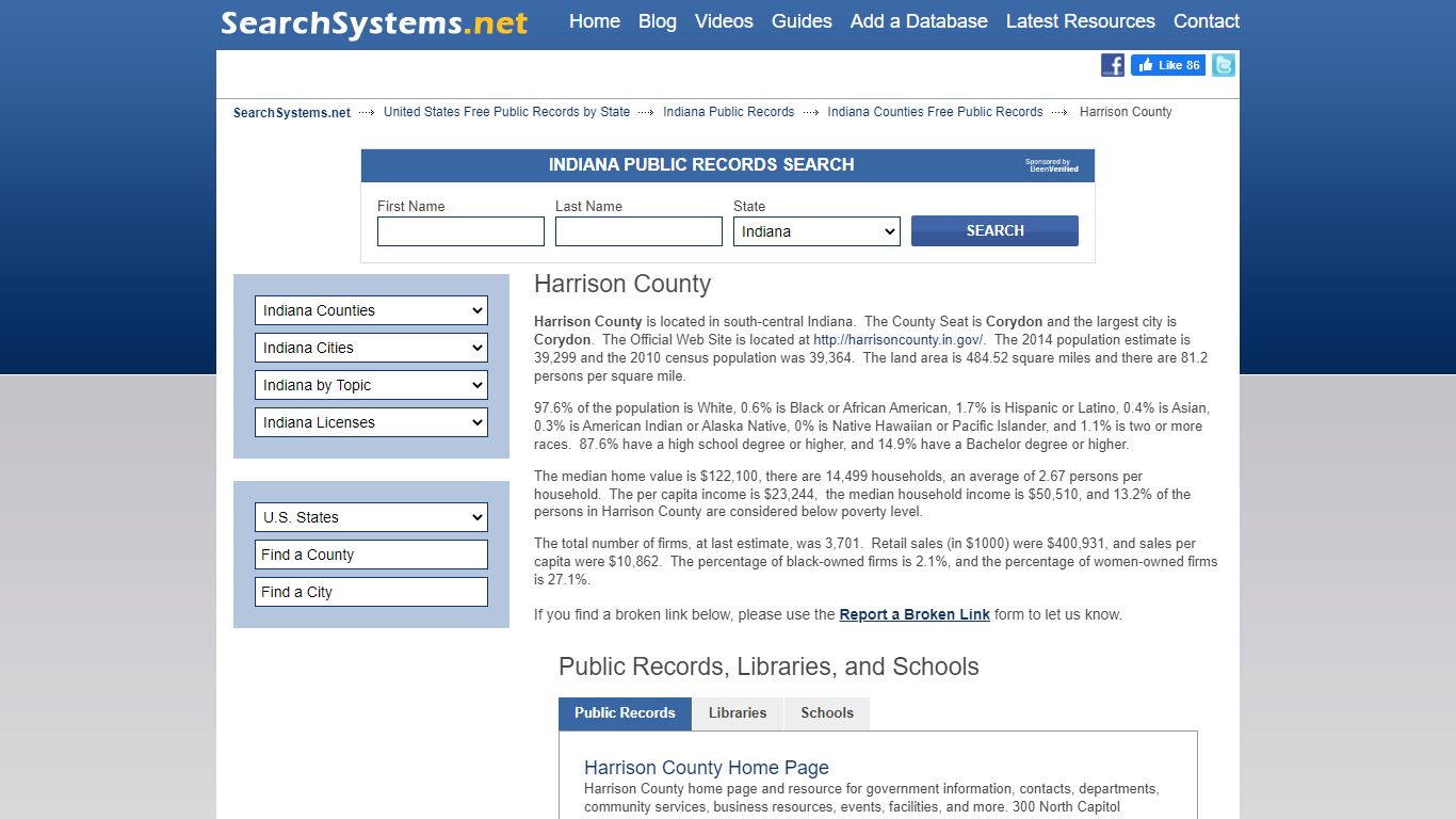 Harrison County Criminal and Public Records