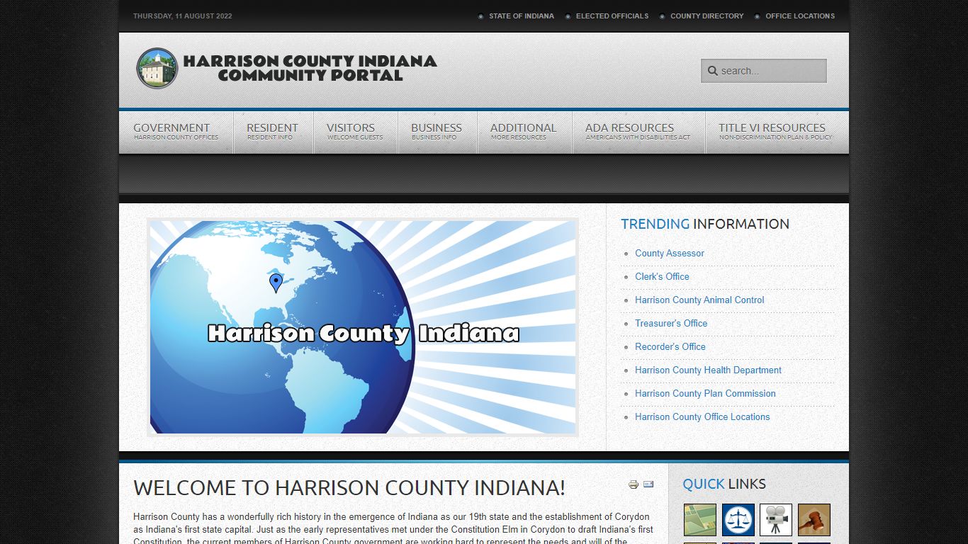 Harrison County Indiana Community Portal